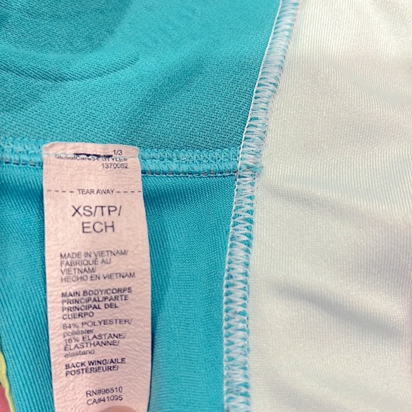 UNDER ARMOUR Women’s Crossback Low Sports Bra Turquoise Lime Green MOLDED XS - Picture 9 of 12